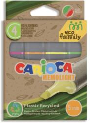 CARIOCA Eco Family Memolight 4db-os színes szövegkiemelő szett - Carioca (43098) - innotechshop