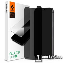 Spigen APPLE iPhone 12, iPhone 12 Pro, SPIGEN GLASTR ALIGNMASTER üvegfólia, Full cover, 0.2mm, 9H, 1db (AGL01513)