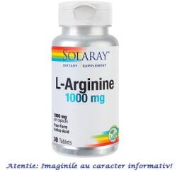 L Arginina 1000 mg 30 tablete Solaray Secom