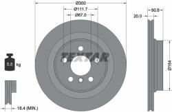 TEXTAR Disc frana TEXTAR PRO 92274503 (92274503)