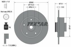 TEXTAR Disc frana TEXTAR PRO 92295203 (92295203)