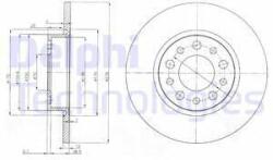 DELPHI Disc frana DELPHI BG3994 (BG3994) - automobilus