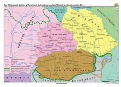  Ţara Românească, Moldova şi Transilvania de la mijlocul secolului XIV până la mijlocul secolului XVI