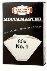 Moccamaster #1 fehér 80 db szűrőpapír