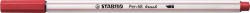 STABILO Pen 68 brush - Vörös (TST56850)