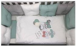 Bambino Casa Луксозен спален комплект Bambino Casa - Pillows verde, 12 части (3539)