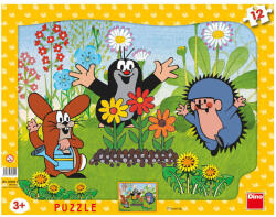 Dino Dino Mole Gardener 12 Forme de bord Puzzle (DN303041)