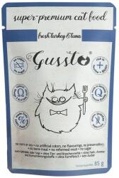 Gussto Cat Fresh Turkey&Tuna CARNE PROASPĂTĂ DE CURCAN CU TON 85 g