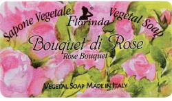 Florinda Săpun natural Buchet de trandafiri - Florinda Sapone Vegetale Vegetal Soap Rose Bouquet 100 g