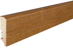 Barlinek Plinta din lemn pentru parchet, model P50, culoare Furnir Tali lac