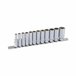 PROJAHN Set de chei tubulare 3/8" PROJAHN, adanc, metric 7-22 mm suport sina 12 buc/set (PRO.4212)