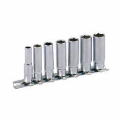 PROJAHN Set de chei tubulare 1/4" PROJAHN, adanc, metric 6-13 mm suport sina 7 buc/set (PRO.4202)