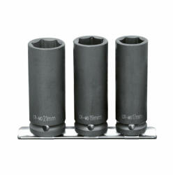PROJAHN Set tubulare de impact adanc 1/2" PROJAHN, 17-19-21 mm, 3 buc/set (PRO.3081)