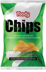Foody hagyma-tejföl ízű chips 40g /24/
