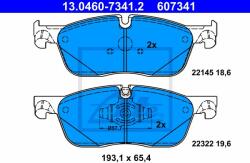 ATE set placute frana, frana disc ATE 13.0460-7341.2 (13.0460-7341.2)