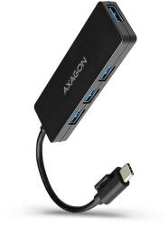 AXAGON 4-portos USB HUB Axagon HUE-G1C (USB 3.2) Type-C csatlakozóval