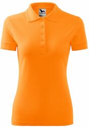 MALFINI Női galléros póló Pique Polo - Mandarin narancs | L (210A215)