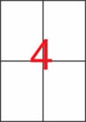 APLI Etikett, 105x148 mm, poliészter, időjárásálló, fehér, APLI, 80 etikett/csomag (LCA1227) - officesprint
