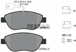 TEXTAR set placute frana, frana disc TEXTAR Q+ 2370901 (2370901)