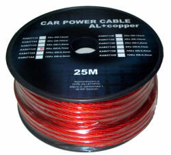 Cabletech Cablu Putere Cu-al 8ga (6.7mm 8.31mm2) 25m Ro (kab0714a)