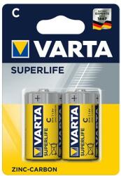 VARTA Baterie Superlife R14 Bl 2 Buc Varta (bat0248) - cadouriminunate Baterii de unica folosinta