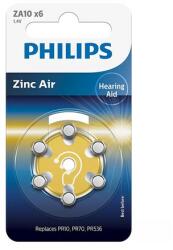 Philips Baterie Auditiva Zinc Air Blister 6 Buc Philips (ph-za10b6a/00) - cadouriminunate