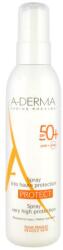 A-Derma Spray de protecție solară pentru față - A-Derma Protect Spray Very High Protection SPF 50+ 200 ml