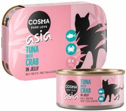 Cosma 6x170g Cosma Asia aszpikban nedves macskatáp - Csirke & tonhal