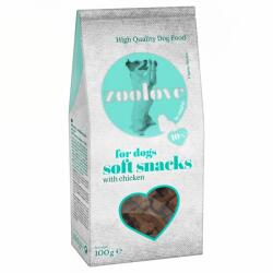 zoolove zoolove soft snacks pentru câini 100 g (semiumede) - Pui