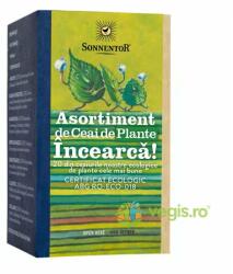 SONNENTOR Ceai Incearca! 20 de Sortimente Ecologic/Bio 20dz