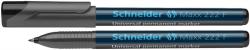 Schneider Maxx 222 F alkoholos marker OHP 0.7mm fekete (TSC222FK)