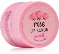 Barry M Lip Scrub Exfoliant pentru buze aroma Rose 14 g