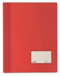 DURABLE Gyorsfűző, A4, extra erős, széles, DURABLE, piros (DB268003) (268003)