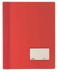DURABLE Gyorsfűzõ, A4, extra erõs, széles, DURABLE, piros (DB268003) - tutitinta