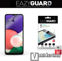 EazyGuard SAMSUNG Galaxy A22 5G, F42 5G, EAZYGUARD képernyővédő fólia, 2 db, Crystal/Antireflex