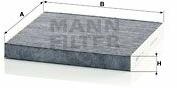 Mann-filter Filtru, aer habitaclu MANN-FILTER CUK 2362 (CUK 2362)