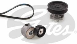 GATES Pompa apa + Set curea transmisie cu caneluri GATES Micro-V® KP16PK1310 (KP16PK1310)