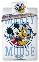 Otthonkomfort Disney Mickey egér és Pluto ovis 2 részes pamut-vászon ágynemű