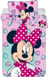 Otthonkomfort Disney Minnie egér pink 02 ovis pamut-vászon ágynemű