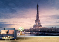 Persona Tapet Premium Canvas - Turnul Eiffel sub cerul colorat - tapet-canvas - 170,00 RON