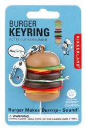 Kikkerland kulcstartó hanggal, hamburger (KRL35-EU)