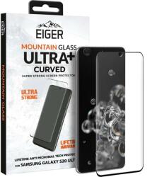 Eiger Folie Sticla 3D Ultra + Case Friendly Samsung Galaxy S20 Ultra Clear Black (0.33mm, 9H, curved) (EGMSP00165) - vexio