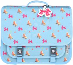 Jack Piers Servietă școlară Schoolbag Paris Large Disco Fever Jack Piers design ergonomic de lux de la 6 ani 34*38 cm (JPPAL21237)