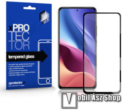 XPRO Xiaomi Redmi K40, Redmi K40 Pro, Redmi K40 Pro Plus, Mi 11i, Mi 11X, Mi 11X Pro, Poco F3, Xpro üvegfólia, 9H, 0, 33mmm, Full glue, Full cover, Fekete