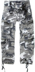 Brandit Vintage Cargo Pants snowcamo