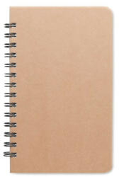 Everestus Agenda, 21MAR2082, 14x21.2x1.5 cm, 80 file, A5, Dictando, Coperta cu spirala, Everestus, Carton, Bej (EVE01-MO6225-13)