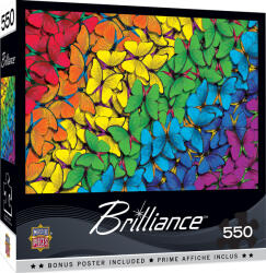 Masterpieces Puzzle Master Pieces din 550 de piese - Fluttering rainbow (31987)