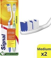 Signal Anti-plaque Action fogkefe, medium, 2 db