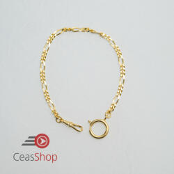  Lanț model figaro, auriu , pentru ceas buzunar 3, 5 mm- 3010.2935