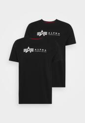 Alpha Industries Alpha Label T 2 Pak - black